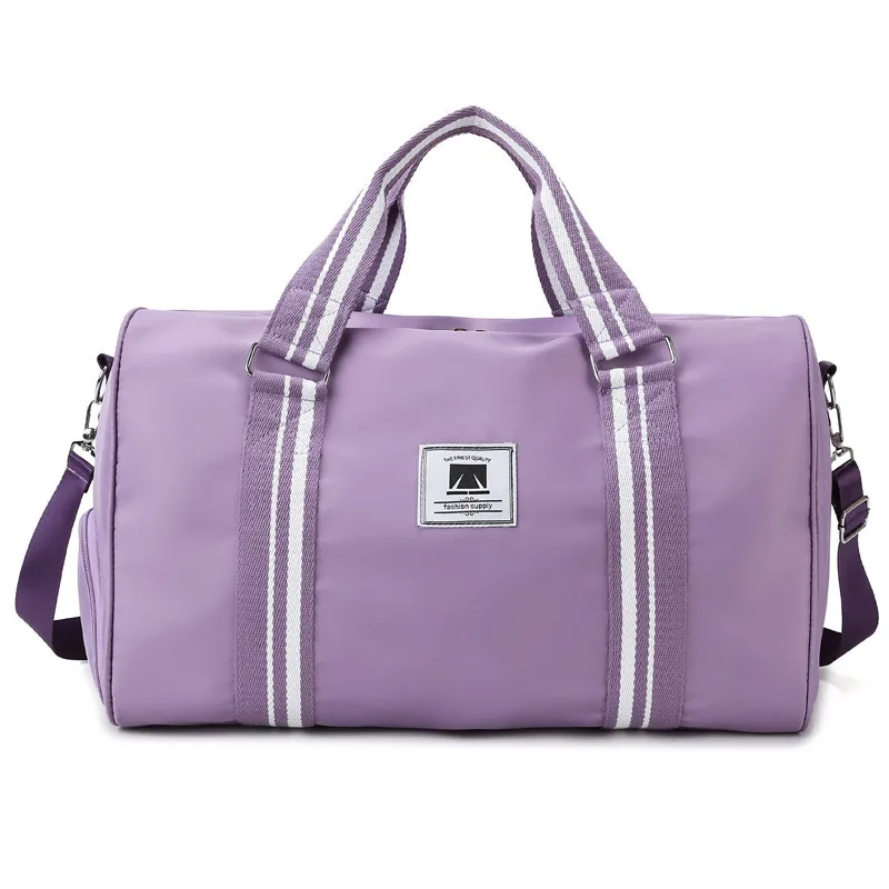 

Korean Fashion Duffel Bag Women New Travel Bag Luggage Waterproof Nylon Big Bag Weekend Bag Overnight Bag Fitness Yoga Gym Bag