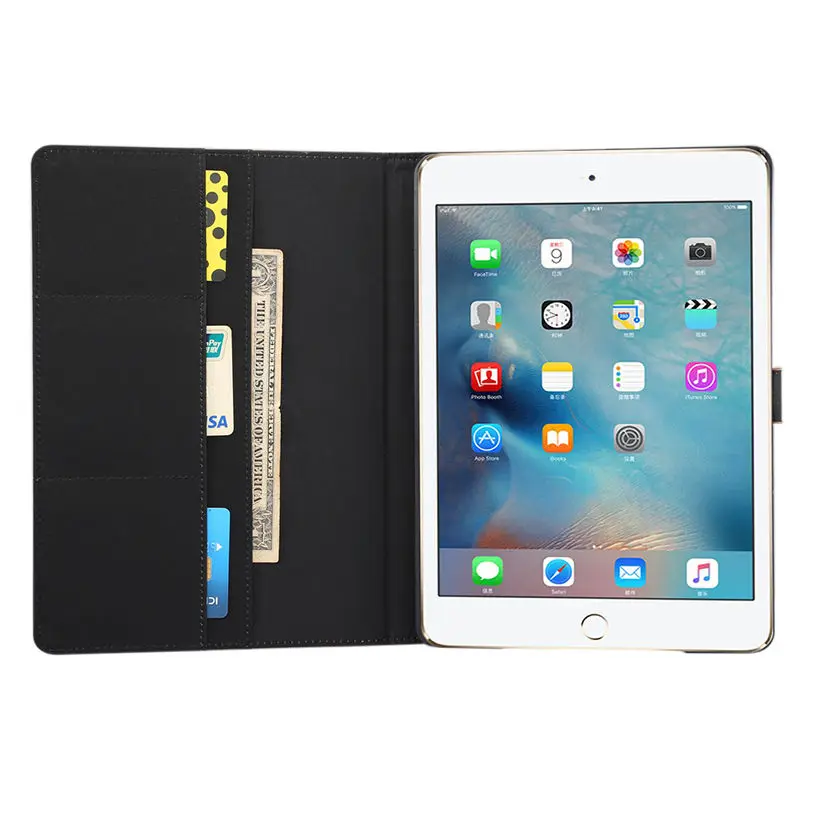 Роскошный чехол для Apple, iPad 9,7 6th 5th Generation принципиально A1893 A1954 планшет из искусственной кожи защитный чехол с подставкой Капа+ подарок