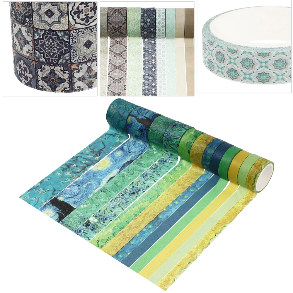 

24 Rolls Decorative Masking Tape Washi Tape for Scrapbooking DIY Arts and Crafts