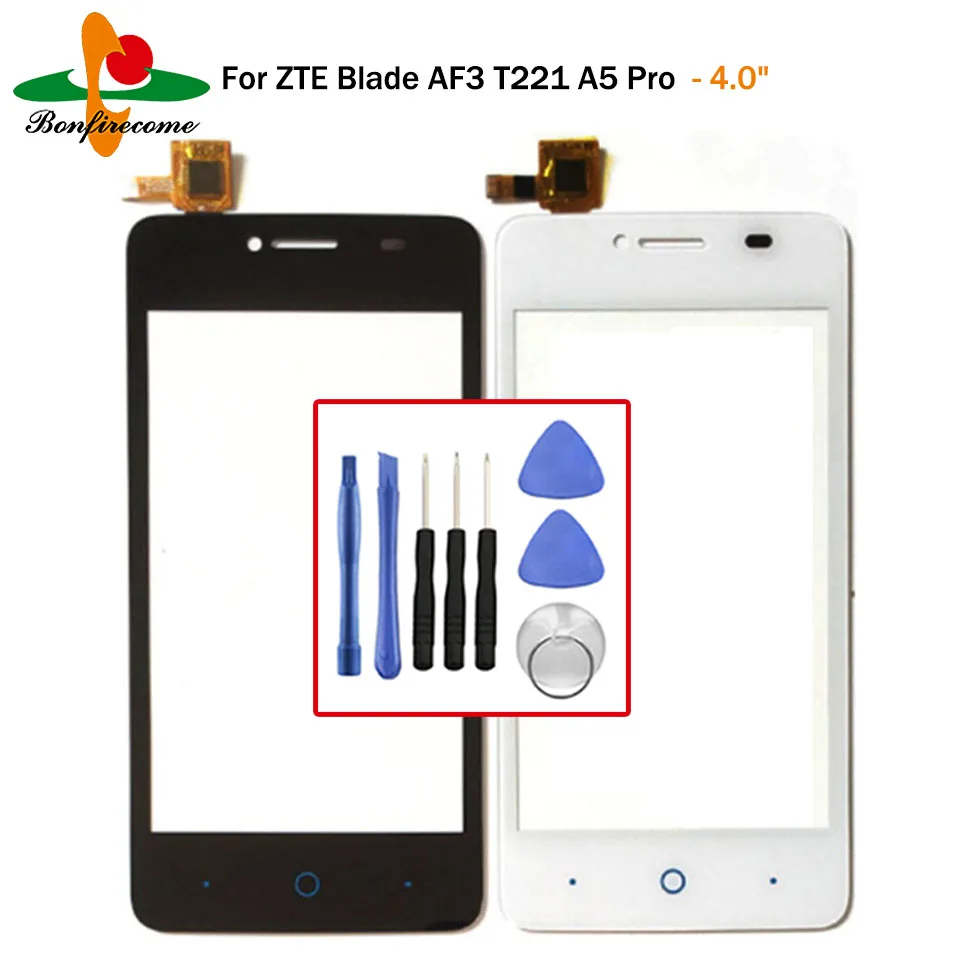 Для ZTE Blade AF3 T221 A5 Pro Сенсорный экран сенсор дигитайзер панель Замена|Сенсорные