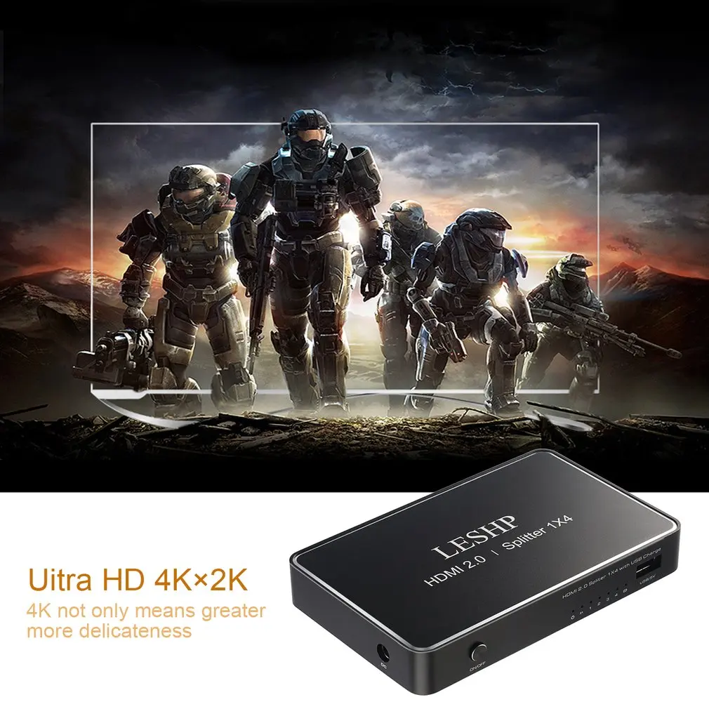 Мини Коммутатор HDMI 4 K HD1080P порта переключатель сплиттер Met Hub IR Afstandsbediening Voor HDTV DVD