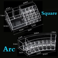 tattoo microblading acrylic tattoo ink cup clear crystal box makeup pigment cups caps storage container rack holder stand tools