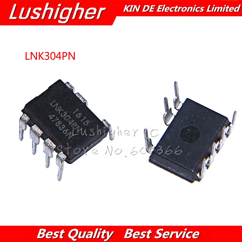 10 шт. LNK304 DIP LNK304PN DIP-8 IC новый оригинальный | Электронные компоненты и