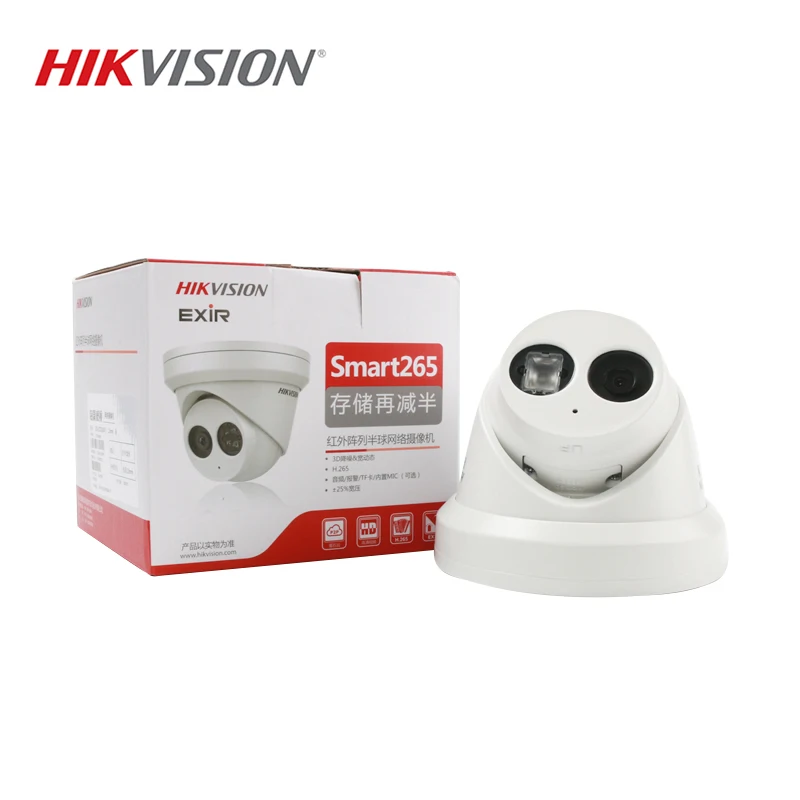 HIKVISION DS 2CD3335F (D) I китайская версия Встроенный микрофон 3MP IP купольная камера IR 30M