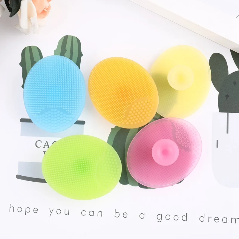 1 шт. для мытья лица отшелушивающая Мягкая силиконовая кисть чистки щетка