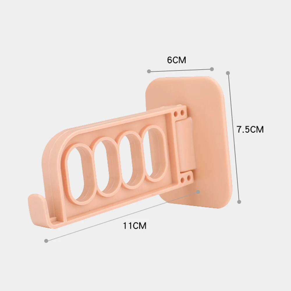 Кровать четыре отверстия пластиковый крючок шкаф над дверью вешалка под пальто