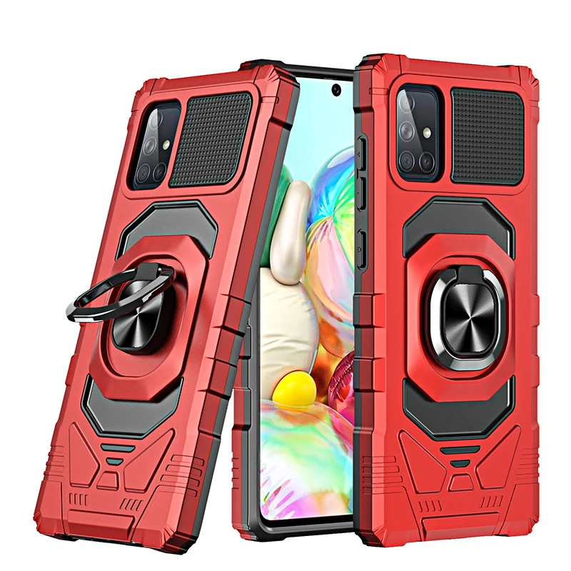 

Rugged Hybrid Armor Case For Samsung S21 Ultra FE Note 20 Case Samsung Galaxy A52 A51 A72 A71 A32 A42 A22 A21S A12 M62 F62 Cover