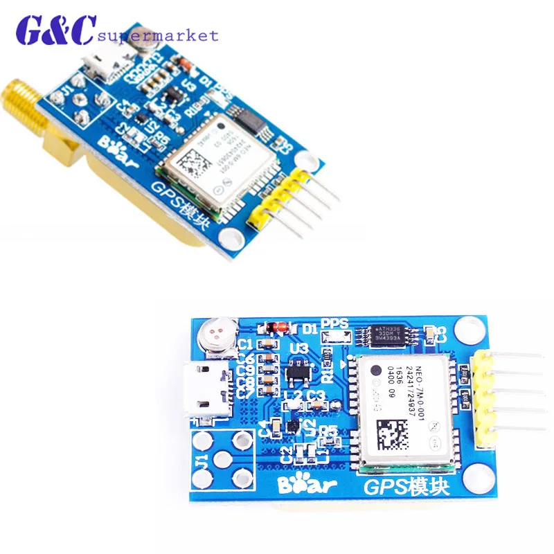 GPS Neo 6m модуль спутникового позиционирования макетная плата NEO 7M 7 м для Arduino STM32 C51 51