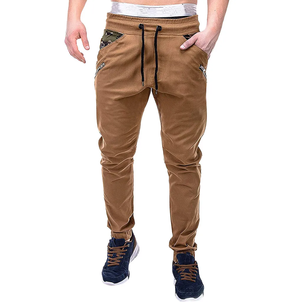 SAGACE Модные мужские спортивные камуфляжные ремни повседневные свободные штаны с