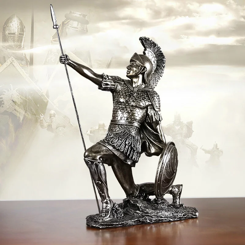 Статуэтка спартанского воина винтажный Декор для дома в скандинавском стиле