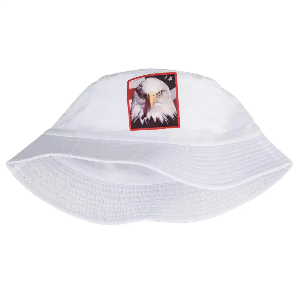 Панама для мужчин и женщин шляпа с Лысой орлом в американском стиле детская шапка