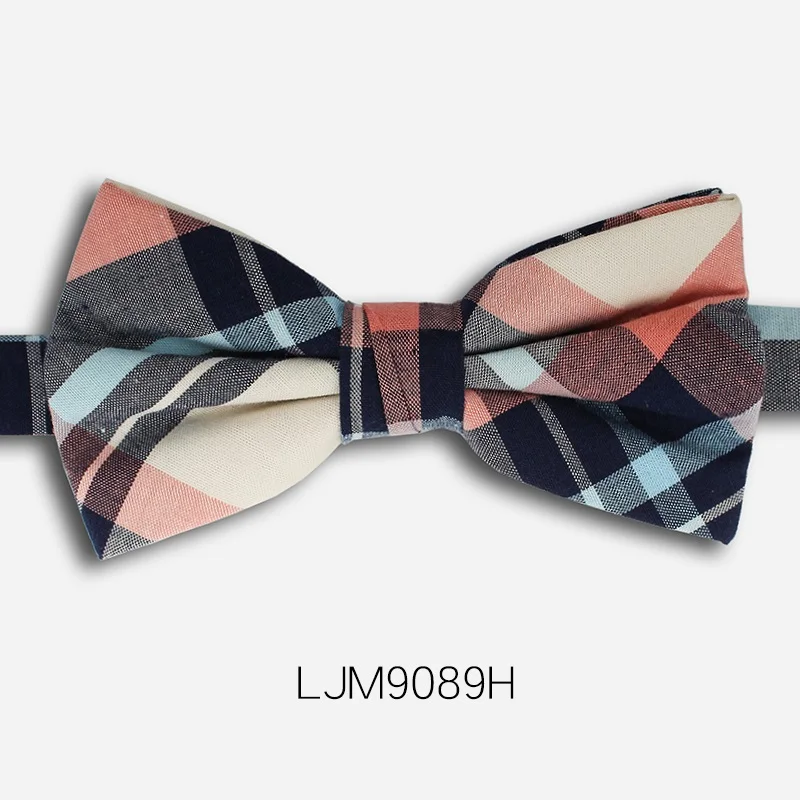 Галстук-бабочка мужской 2019 двойной тканевый шотландский галстуки для Свадьба