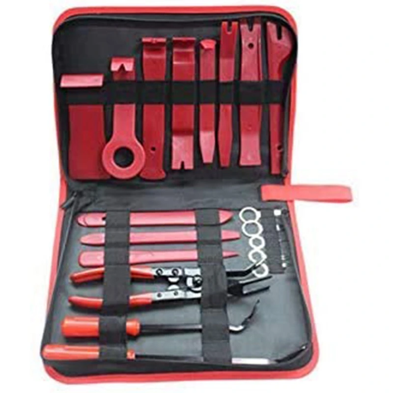 

Инструмент для разборки аудиосистемы автомобиля, 19 шт., подходит для различных моделей автомобиля, инструмент для разборки DVD-навигации