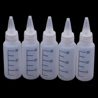 10pcslot 1030ml empty plastic squeezable dropper bottles eye liquid dropper needle tip drop refillable bottle