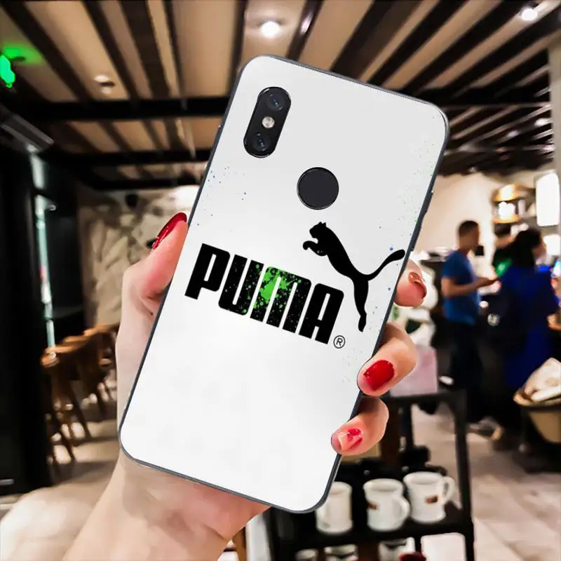 

Galloping Cheetah Phone Case For Redmi 9A 8A 7 6 6A Note 9 8 8T Pro Max Redmi 9 K20 K30 Pro Black Silicone Soft TPU Case