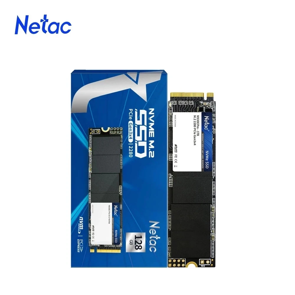 

SSD-накопитель Netac M.2 NVME 1 ТБ, 512 ГБ, M2 SSD 128 ГБ, 256 ГБ, Внутренний твердотельный накопитель nvme 2280, жесткие диски для ноутбука, настольного ПК