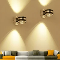 3w 6w up and down wall light led modern interior hotel decoration lamp living room bedroom background wall corridor wall lamp