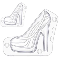 chocolate mold fondant high heeled shoe cute candy sugar paste mold for cake decorating diy home baking suger craft tools