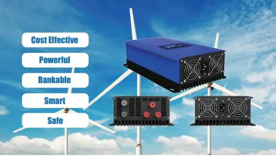 2KW ветряной генератор 48V ветровая турбина со на сетке 2000W инвертор
