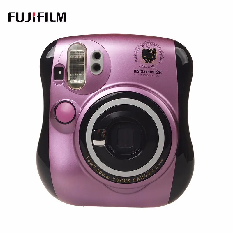 Kitty-Purple FUJIFILM Cheki Instant. camera Kumamon Instax 25 New F. S fujifilm instax mini плёночная камера instax mini 25 camera - Цвет: Kitty-Purple