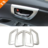 car window armrest handle cover decor silver sticker cap for suzuki sx4 s cross crossover 2014 2021 interior trim accessories