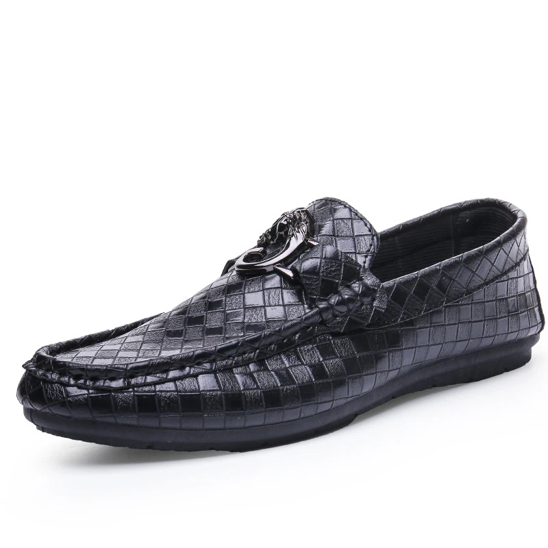 Модная обувь в горошек Zapatos de hombre классические свадебные мужские кожаные туфли