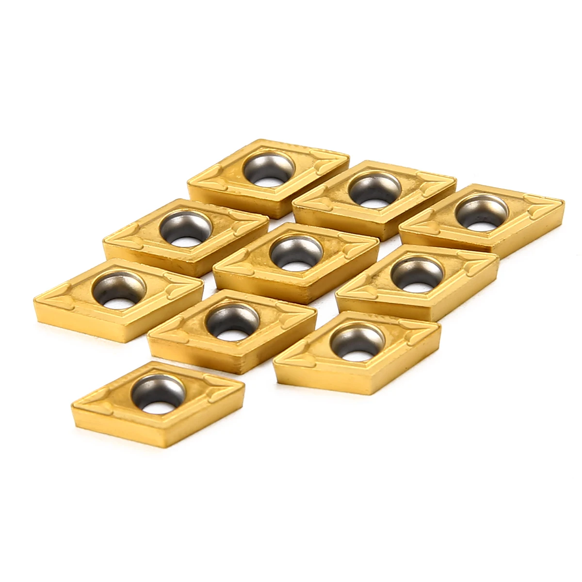 Практичная 10 шт. DCMT070204 US735 DCMT21.51Carbide вставка с гаечным ключом токарный станок ЧПУ