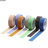 hand account decorative stationery tapes 10m grid washi tape japanese paper diy planner masking tape adhesive tapes stickers