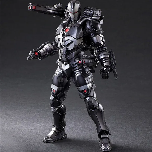 Marvel Comics Play Arts Kai 25 см военная машина Железный человек супер герой ПВХ Фигурки