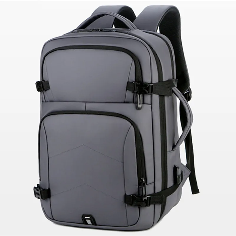Многофункциональный вращающийся рюкзак для ноутбука вместительный с защитой от