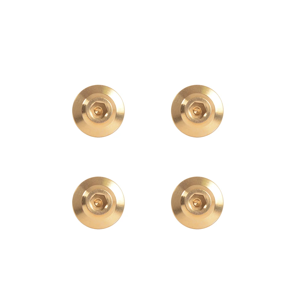 4 шт. Титановые крепежные винты M6 * 14 мм для переднего крыла мотоцикла Ducati V4 Streetfighter