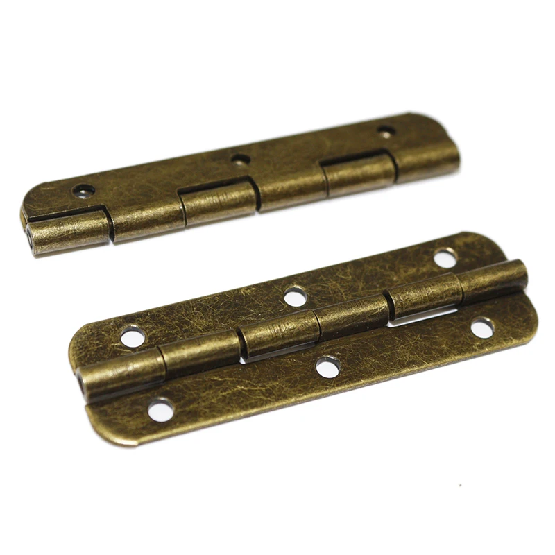 Мебельная фурнитура петли бронзовый тон Декор деревянная Подарочная коробка