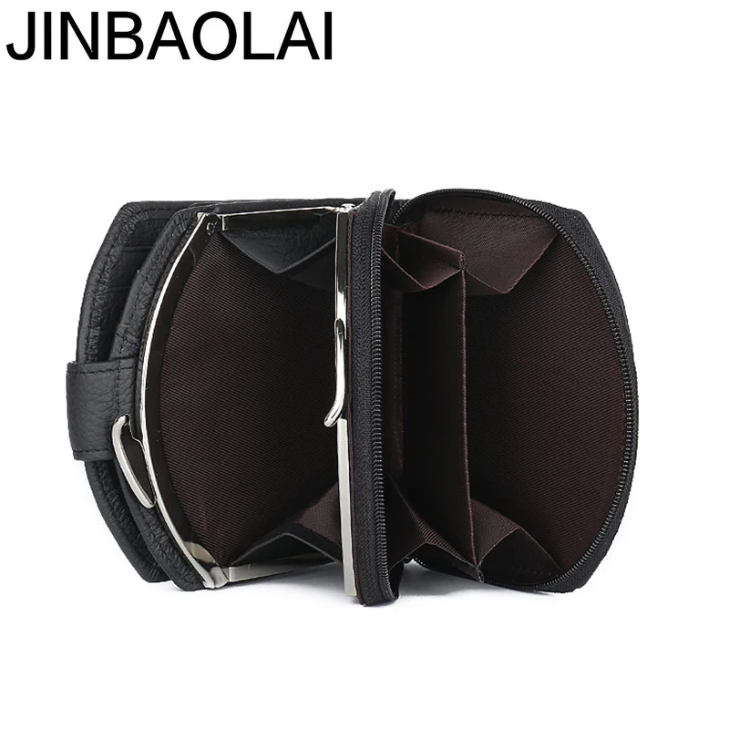 JINBAOLAI из натуральной коровьей кожи Для женщин бумажники, Женский кошелек держатель для карт кожаный Бренд Высокое качество Для женщин кошелек многоцелевой кошелек