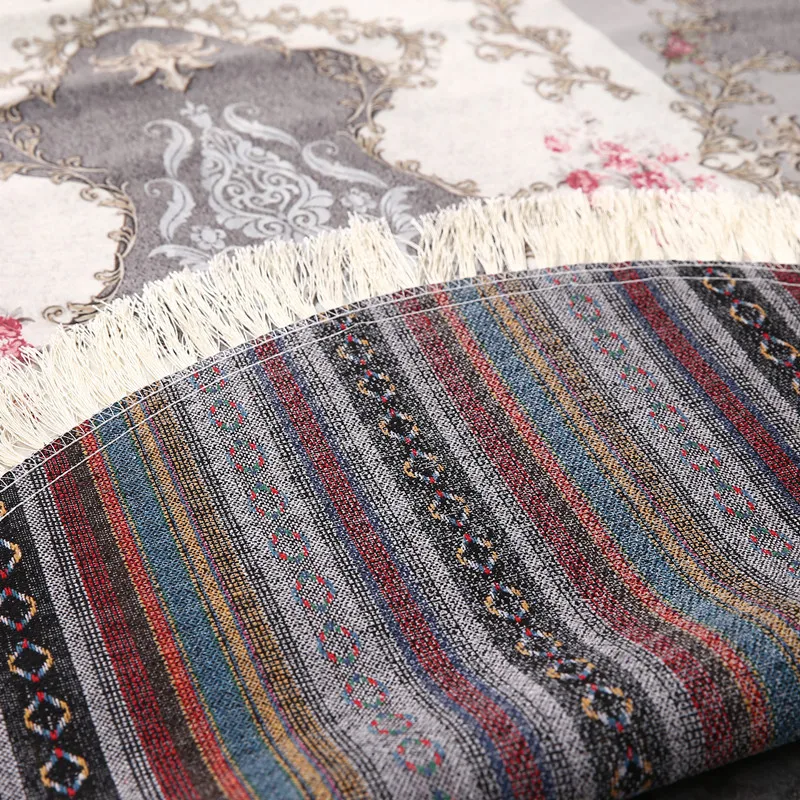 

Bubble Kiss Oval Carpet Luxury Printing Art Home Rugs Fringe Edge Living Room Floor Mat Suede Carpets For Bedroom Decor Area Rug