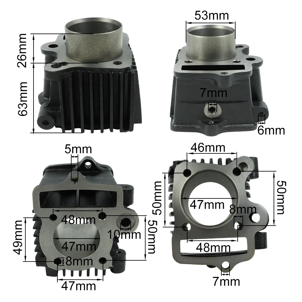 Головка цилиндра поршневые кольца цилиндр комплект для ремонта и восстановления