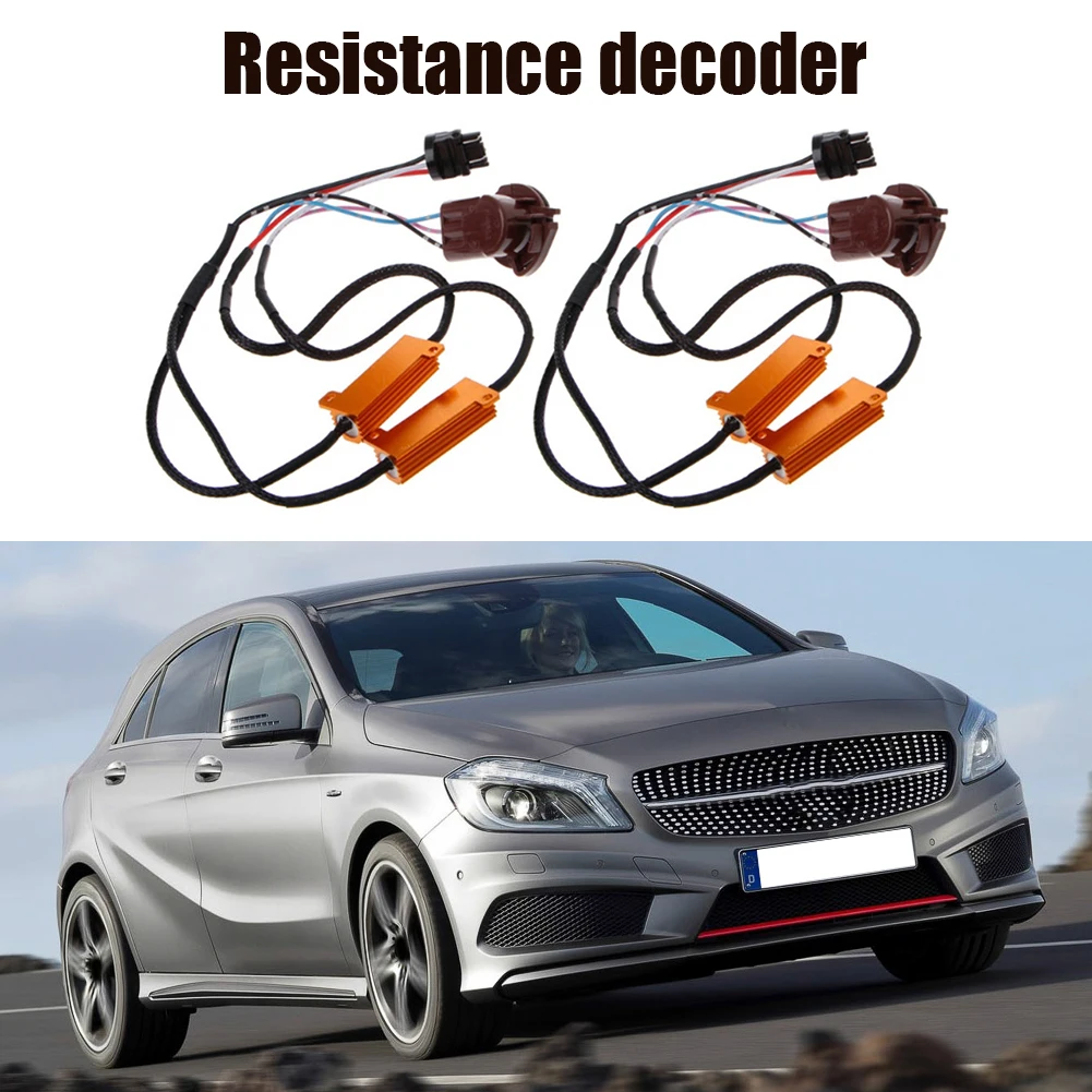 

1 пара 3157 резистор нагрузки предупреждающий подавитель светодиодные Эспандеры сопротивления для обрасветильник сигнал поворота противоту...