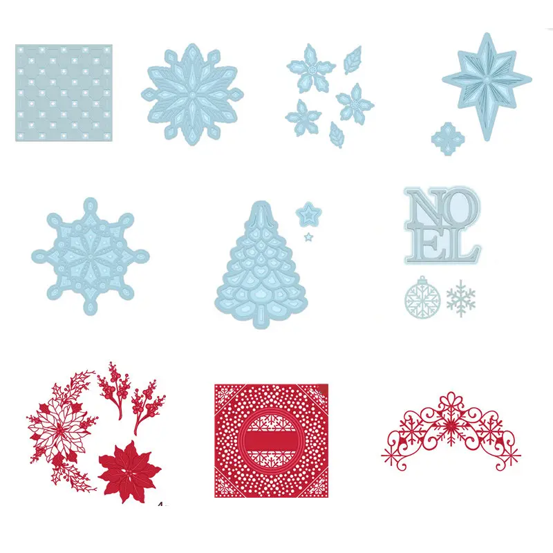 Снежинка звезды чудо металла резки Скрапбукинг альбом бумажные Самодельные