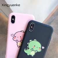 Cute Dinosaur Silicone Cover For Samsung Galaxy A3 A5 A7 2016 2017 A9 A7 A6 A8 Plus 2018 A10S A20S A01 A21 M21 M31 M31S M51 Case