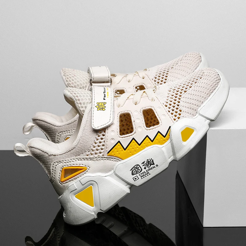 J & G Unisex Anak Pelatih Pink Anak Perempuan Flat Sepatu Musim Panas Fashion Sepatu Kasual Anak Besar Lembut Bernapas Anak-anak sepatu Olahraga