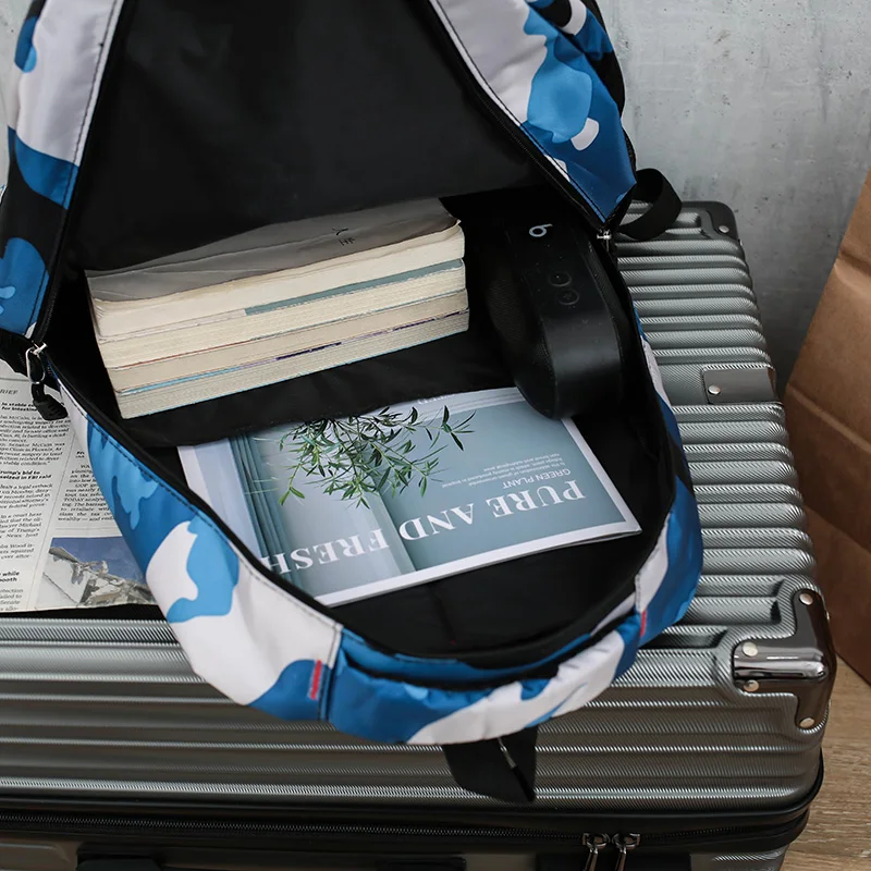 Дорожный камуфляжный рюкзак для ноутбука 14 дюймов водонепроницаемая дорожная