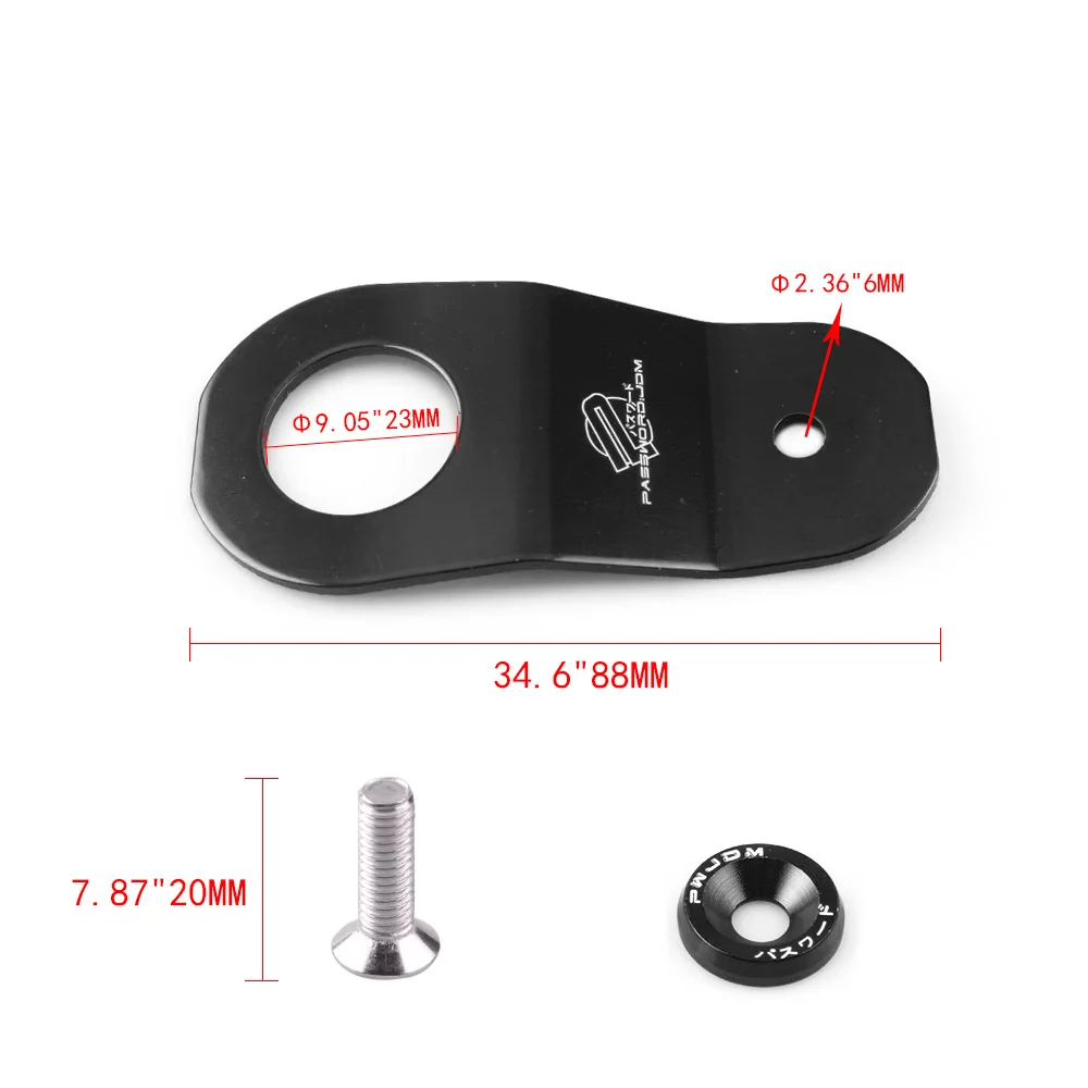 Rastp автомобиль радиатор Алюминий гоночный фиксированный кронштейн Установка