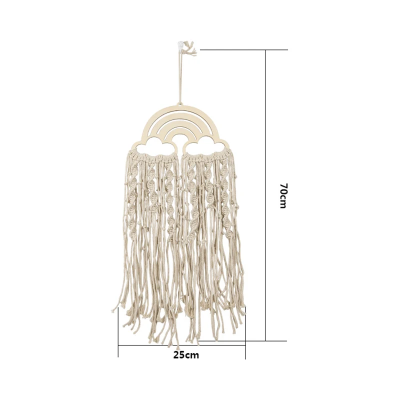 Украшение для детской комнаты настенная подвеска ручной работы детский гобелен