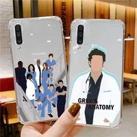 greys anatomy phone case for xiaomi mi 11 ultra lite 10 redmi note 9 8 7 9a k30s k40 pro transparent coque