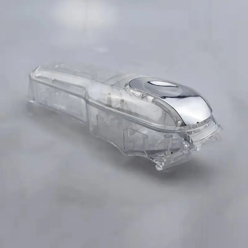 1 Set Silver Электрическая машинка для стрижки волос аксессуары парикмахерский триммер для волос чехол задняя крышка профессиональная прозрачная машинка для стрижки волос - Цвет: 1 Set Silver