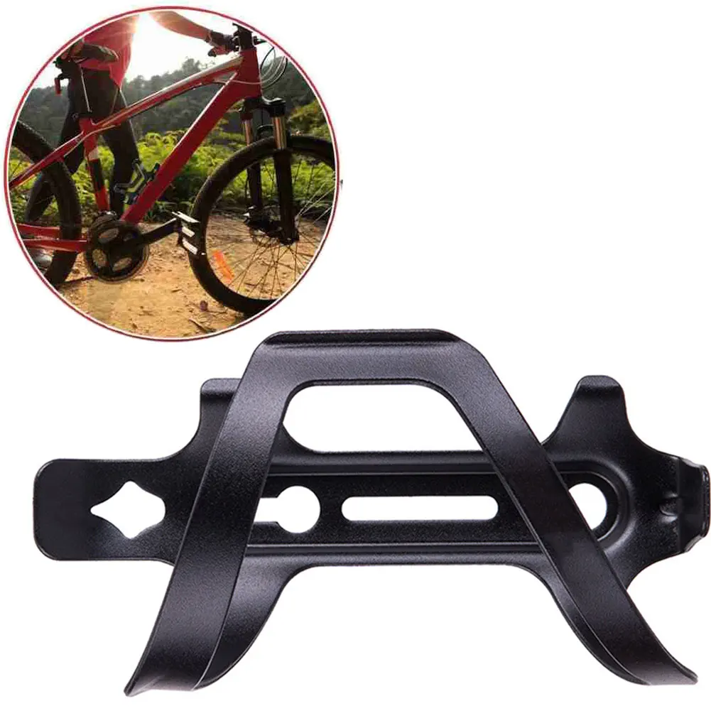 

1pcs Bicycle Water Bottle Cage Super Durable 3D Cycling MTB Aluminium Alloy Bike Kettle Support Stand Drink Cup Rack Bike Part