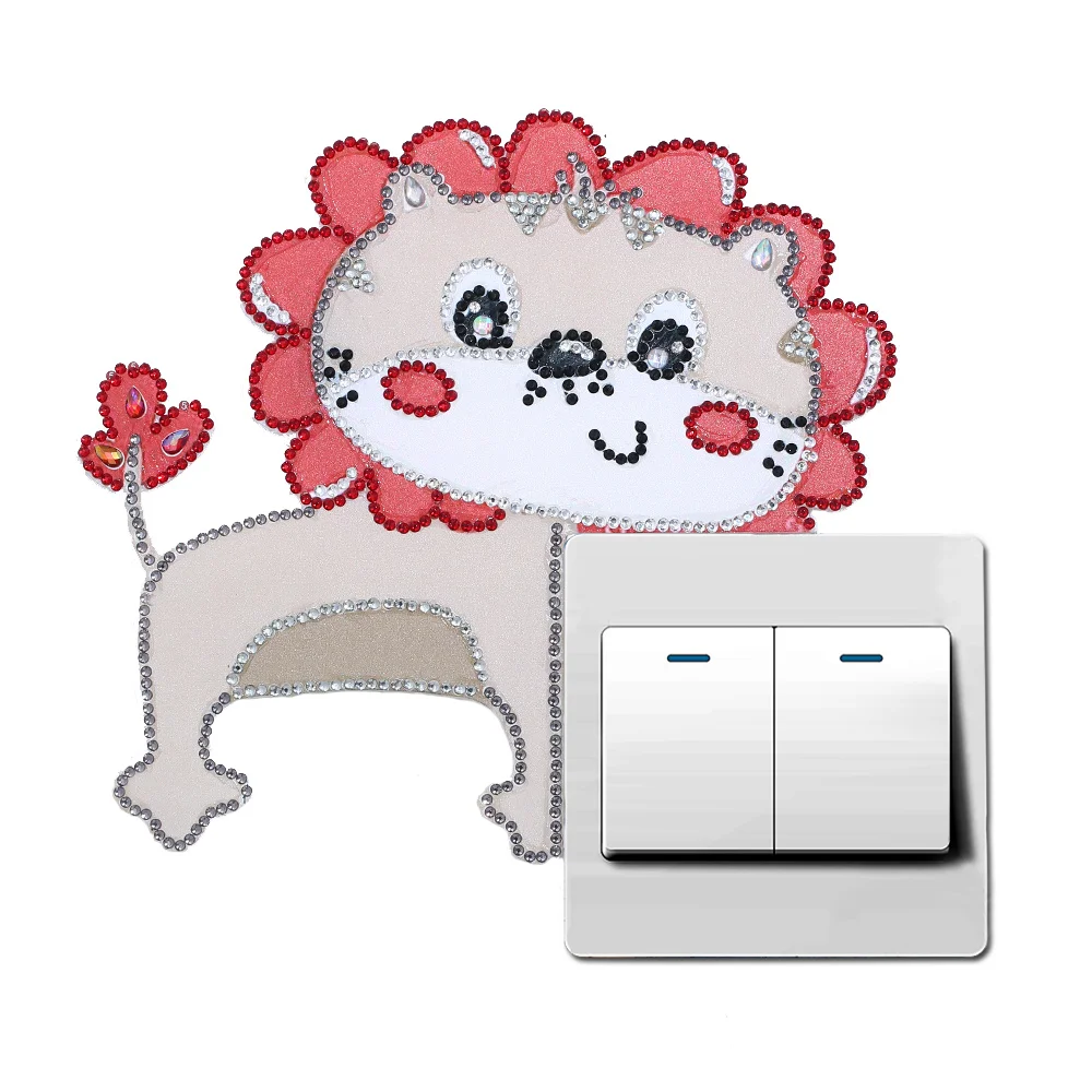 Наклейка на выключатель для алмазной живописи домашний декор сделай сам