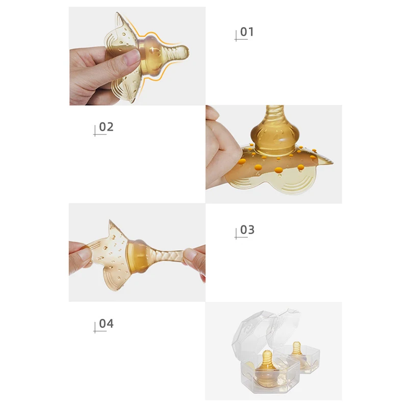 Защита для грудного вскармливания молокоотсос мам защитный чехол Пищевая