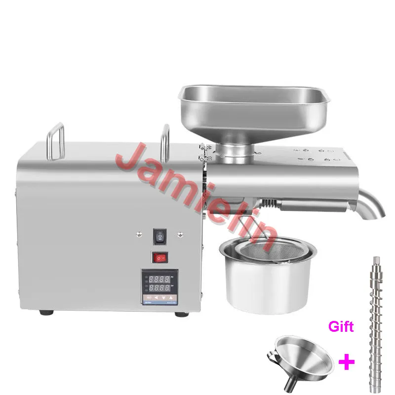 Пресс-машина для масла Jamielin оборудование малого бизнеса машина из нержавеющей