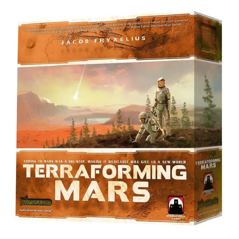 

Terraforming-Mars Board Games 1 to 5 players Cards Survival Games Where Friends And Family Play At Home Turn-based Build Mars