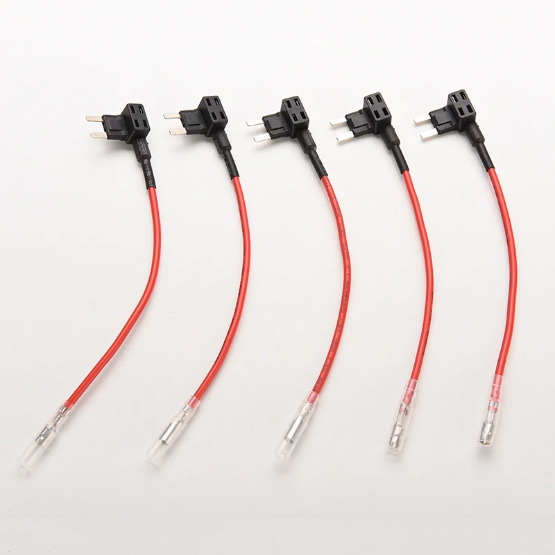 Новинка 1 шт. адаптер предохранителя MINI ATM держатель провода с двойной цепью